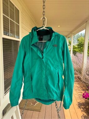 The North Face Women’s Teal Hooded Shell Jacket